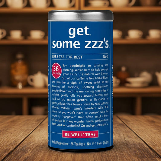 The Republic of Tea - Get Some Zzz’S – No. 5 Herb Tea for Rest, No Caffeine, 36 Tea Bags