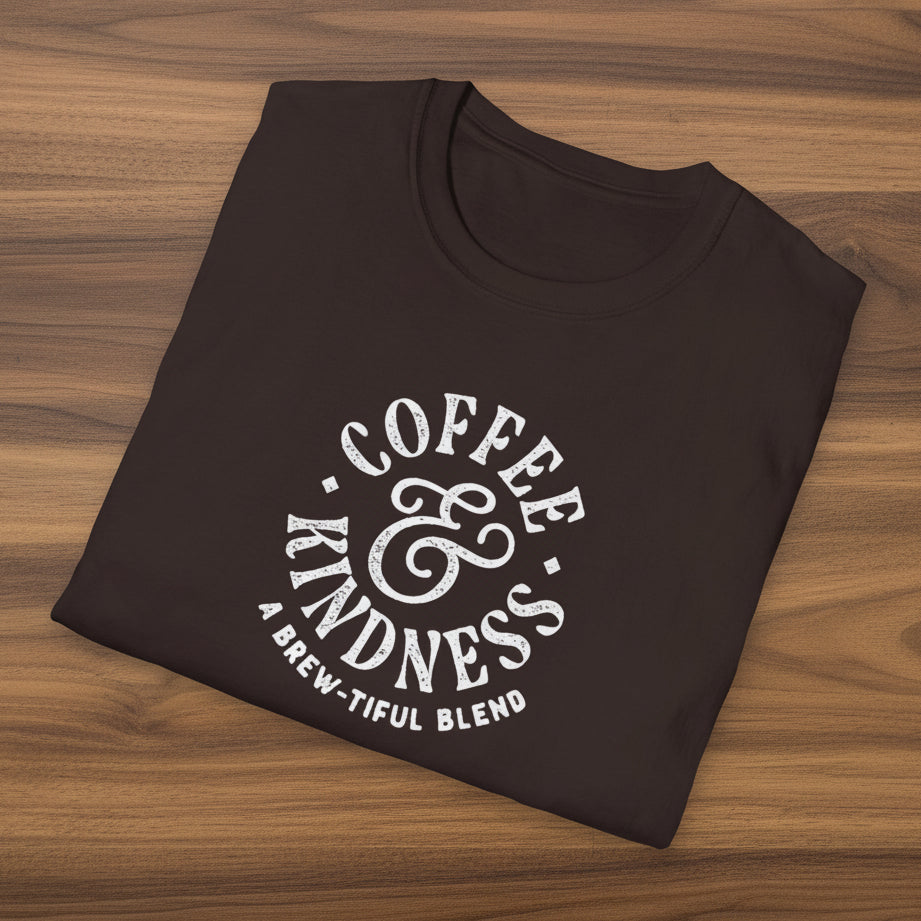 Coffee & Kindness a Brew-tiful Blend T-shirt
