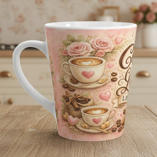 Coffee Is My Love Language Latte Mug