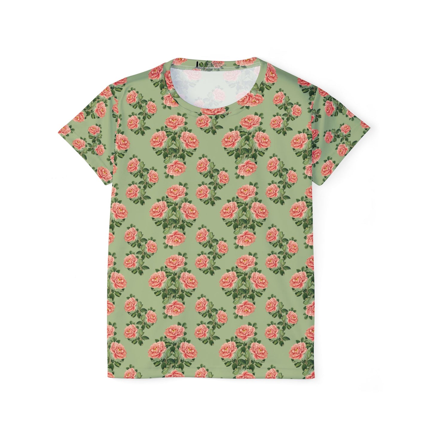 Floral Pink Rose Women's Tshirt