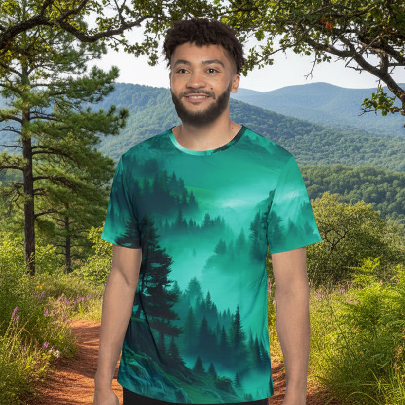 Forest Mist Athletic Tee