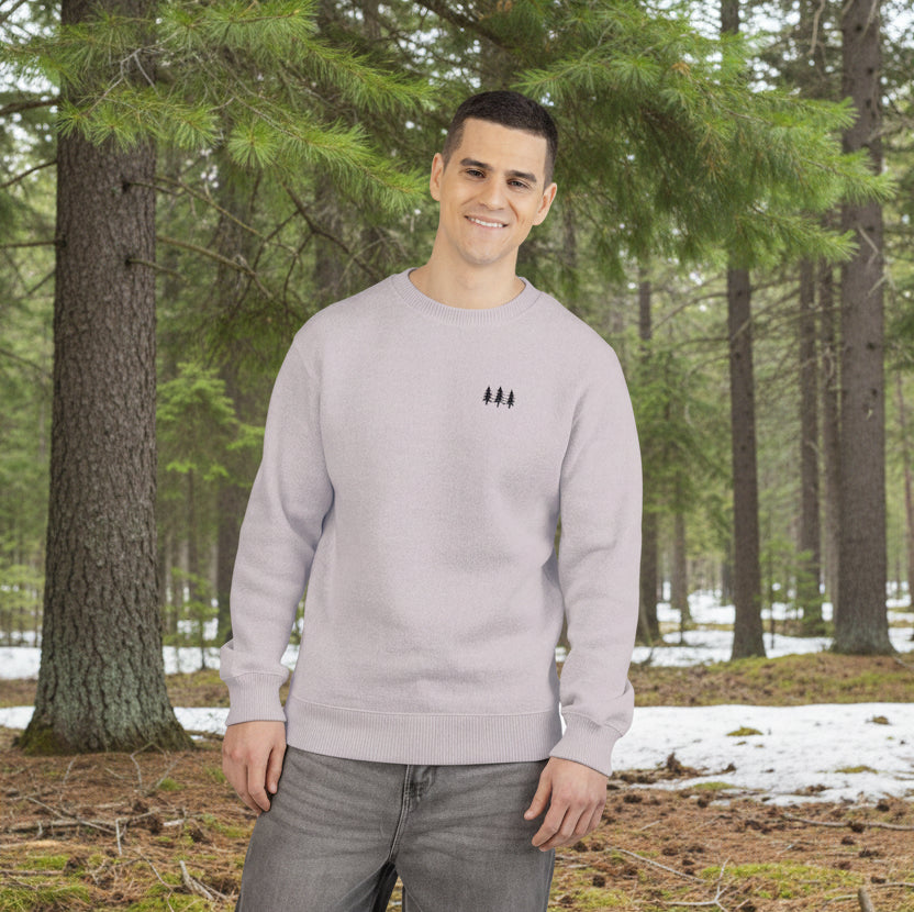Pine Embroidered Crewneck Sweatshirt