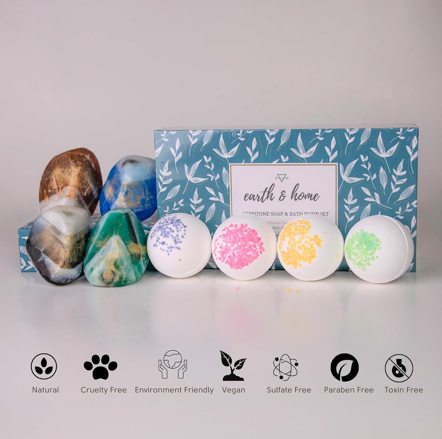 Crystal Rock Soap Collection – Nature’s Beauty, Hidden Gem