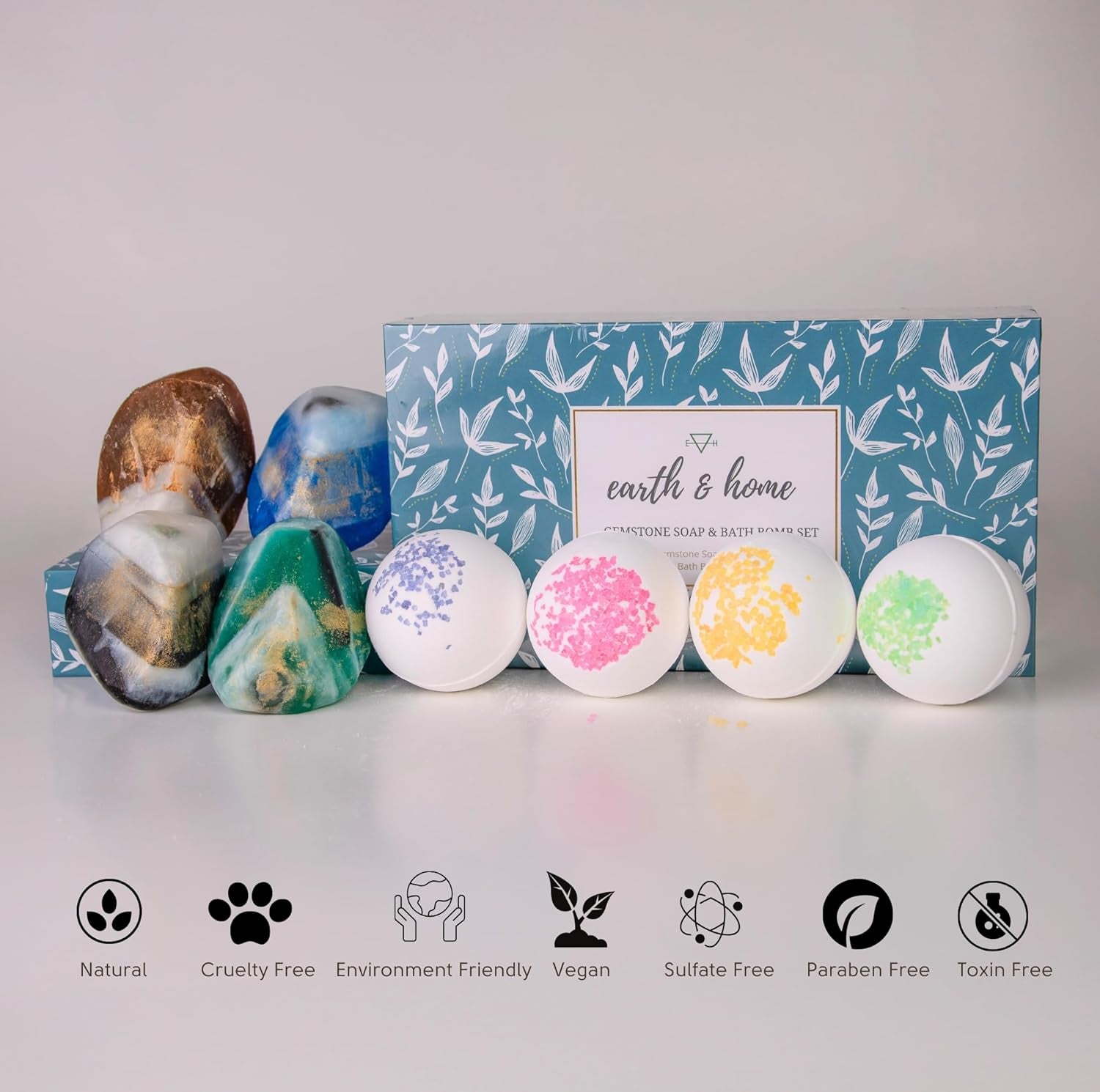 Crystal Rock Soap Collection – Nature’s Beauty, Hidden Gem