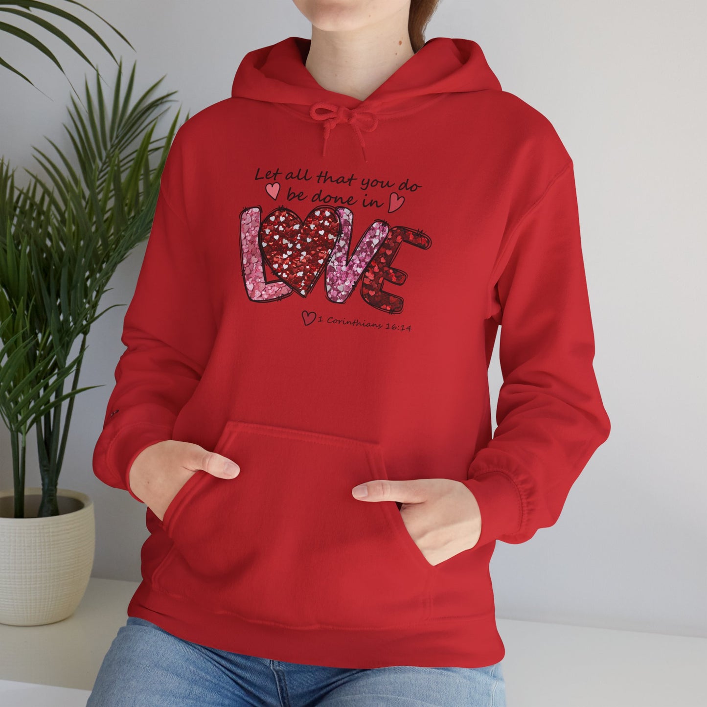 All Things in Love Valentine Hoodie