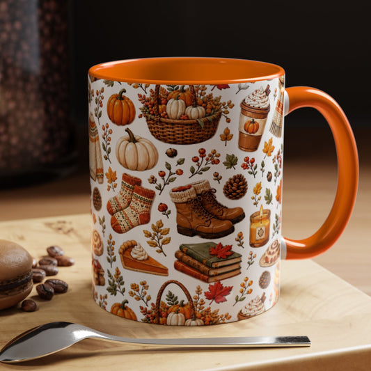 Autumn Icons 11oz Mug