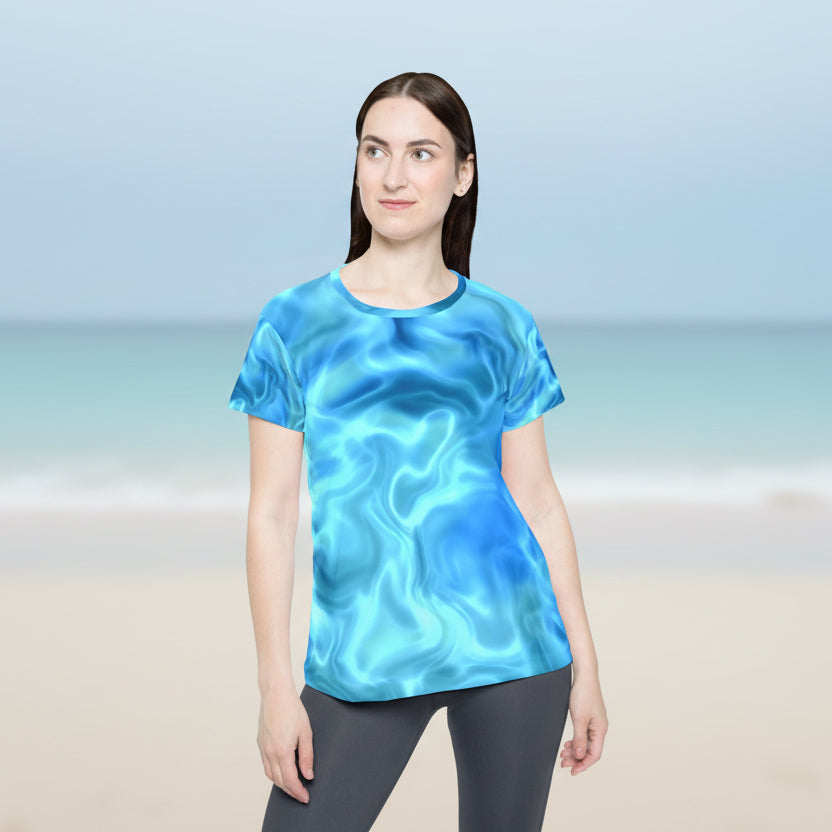 Women’s Swirling Water Sports Jersey