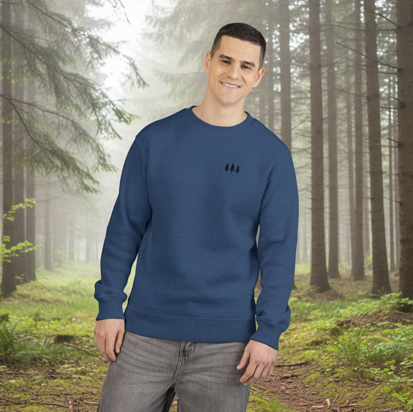 Pine Embroidered Crewneck Sweatshirt