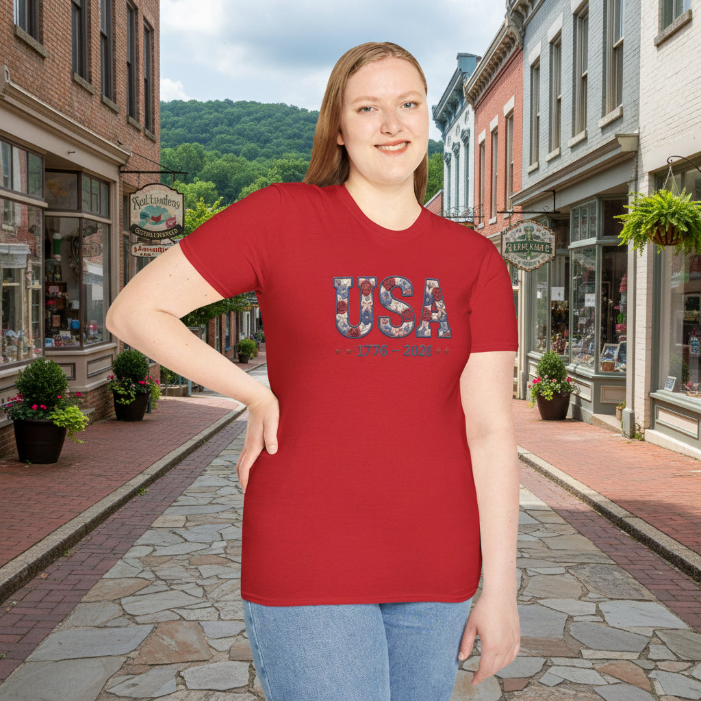 USA 1776-2026 Patriotic T-Shirt