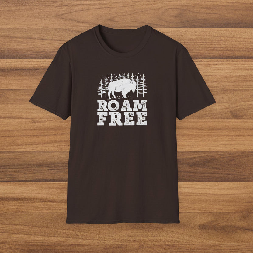 Roam Free Bison T-Shirt