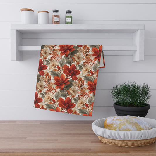 Autumn Foliage Tea Towel