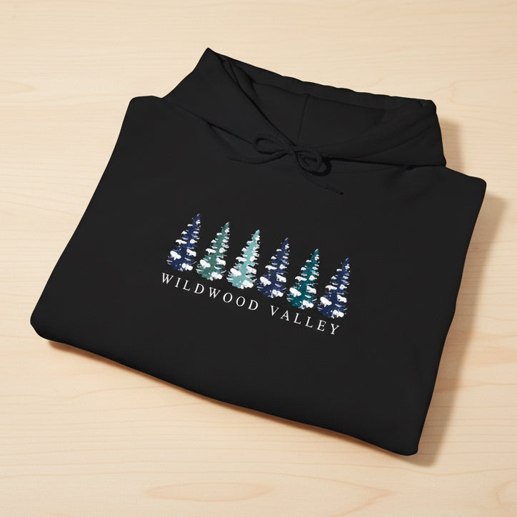 Wildwood Valley Winter Woodland Hoodie