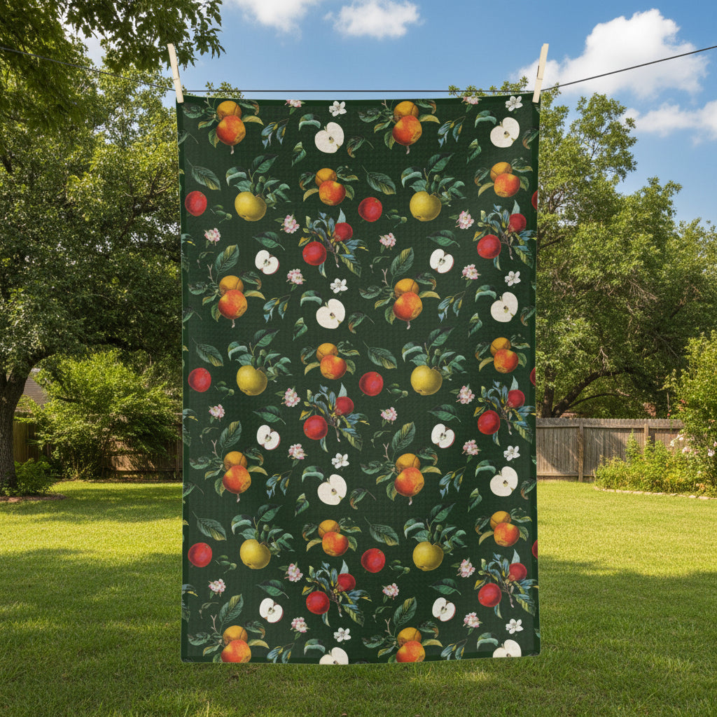 Apple Blossom Microfiber Kitchen Towel