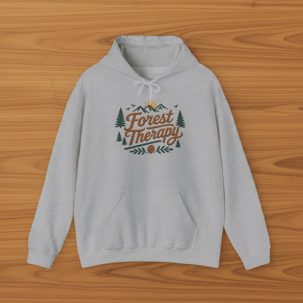 Forest Therapy Embriodered Hoodie