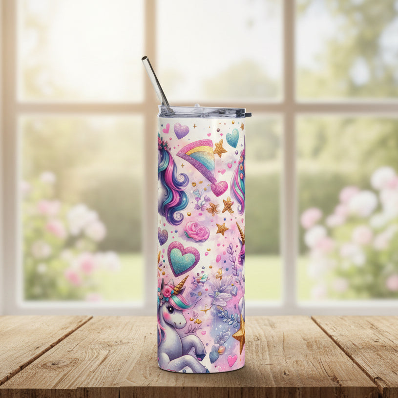 Kids Unicorn 20oz Stainless Tumbler