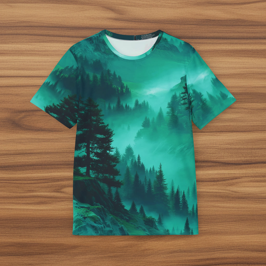 Forest Mist Athletic Tee