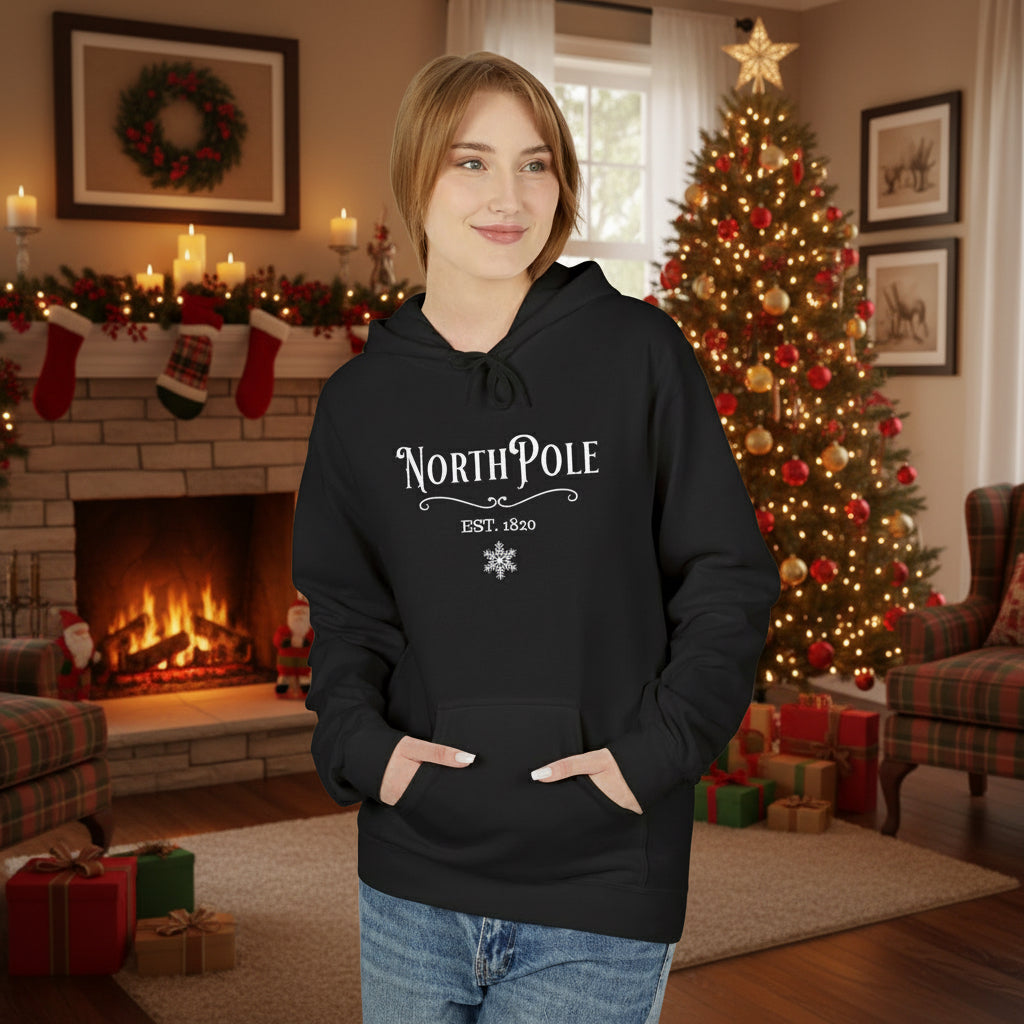 Northpole Hoodie – Vintage Winter Pullover