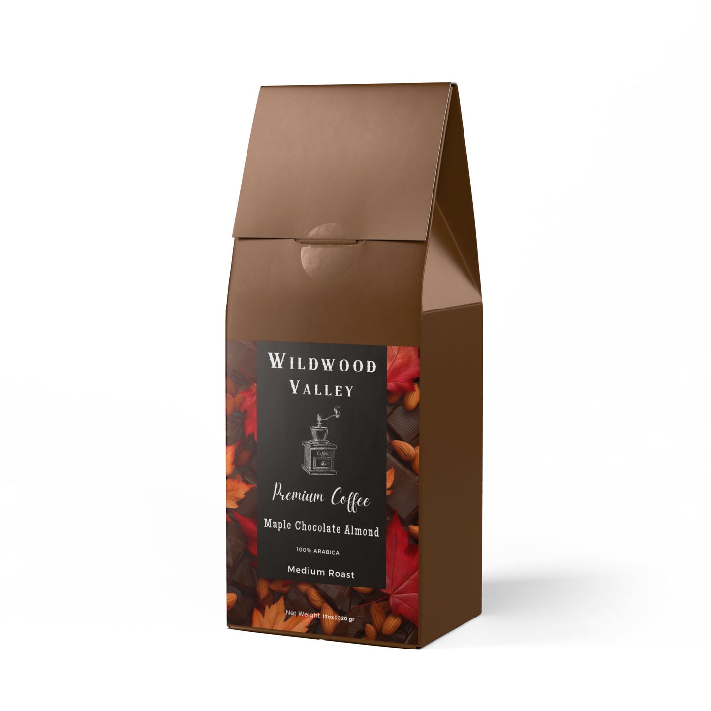 Maple Chocolate Almond Coffee Blend (Medium Roast) 12oz