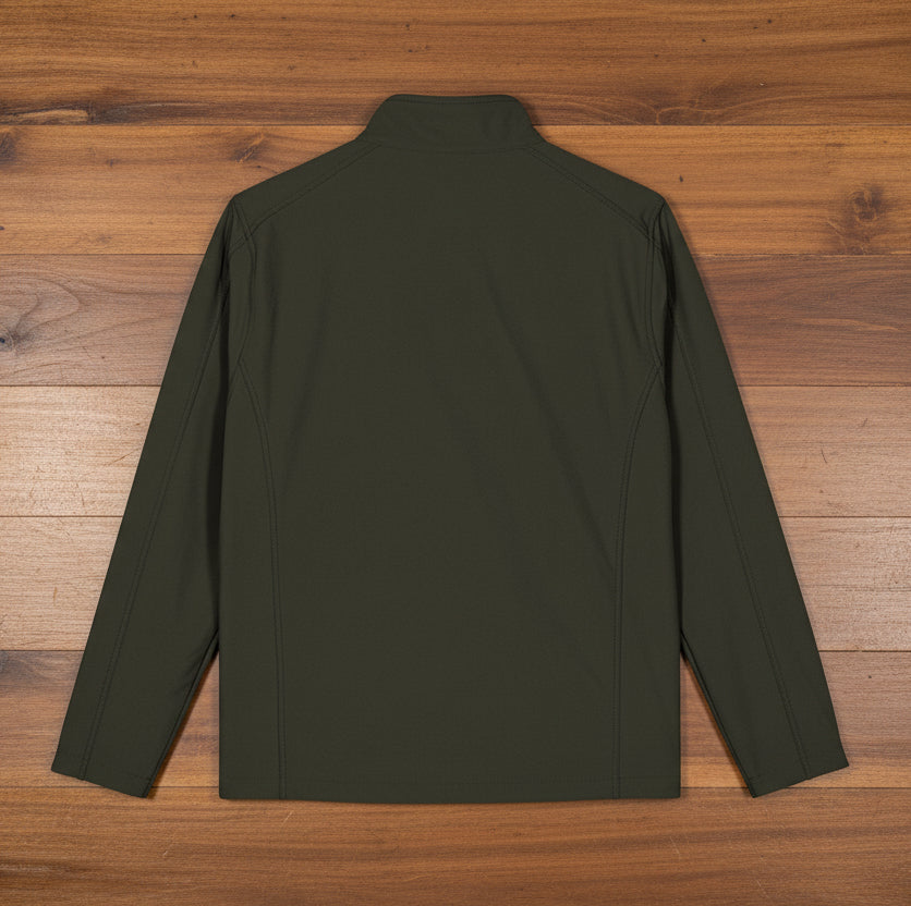 Men's Pine Embroidered Soft Shell Jacket