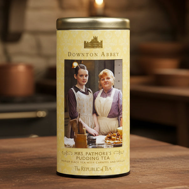 The Republic of Tea Downton Abbey Mrs. Patmore'S Pudding Tea, 36 Tea Bags, Caramel Vanilla Black Tea
