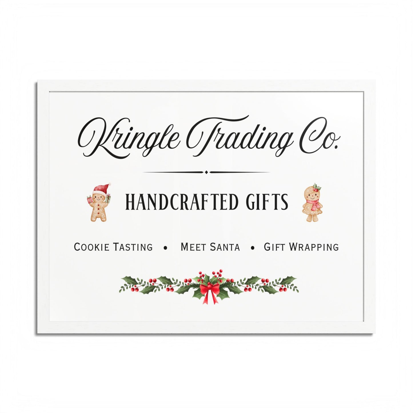 Kringle Trading Company Framed Wall Art