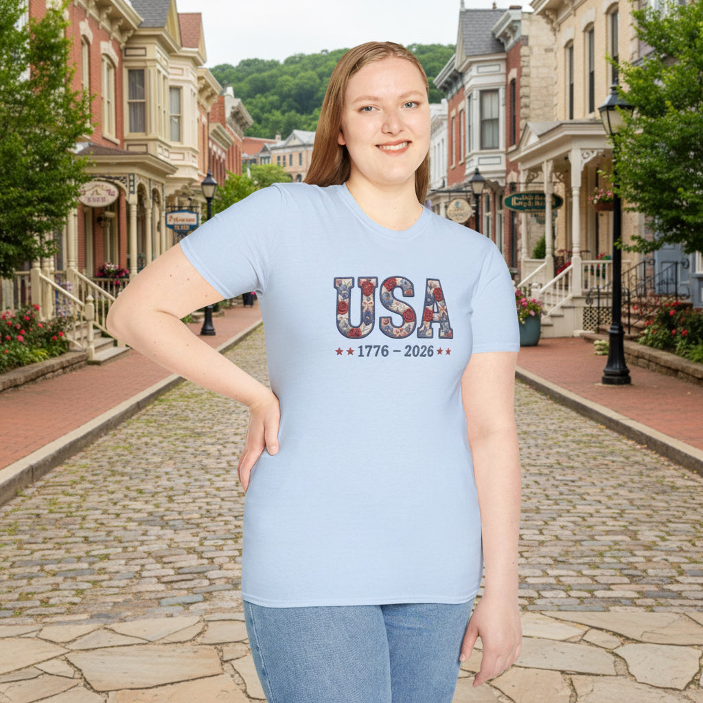 USA 1776-2026 Patriotic T-Shirt