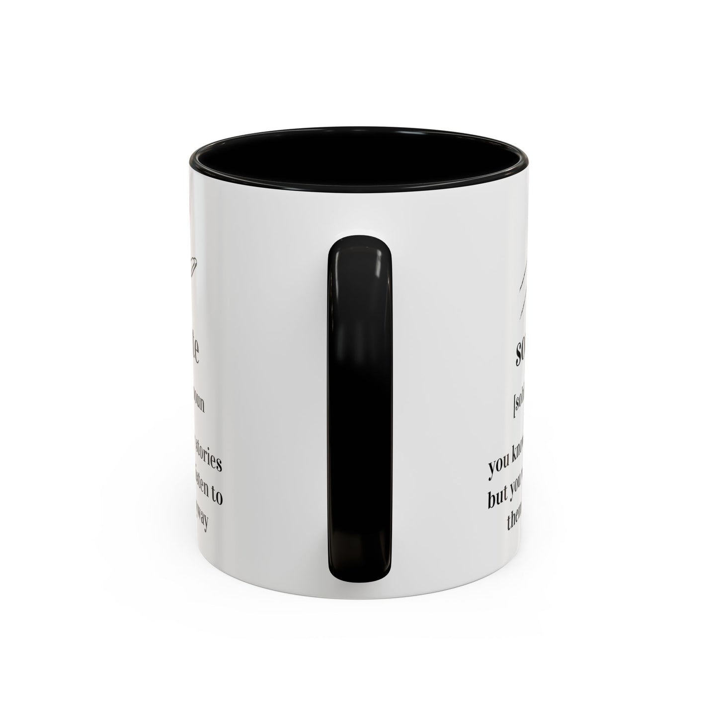 Soulmate Definition Accent Coffee Mug