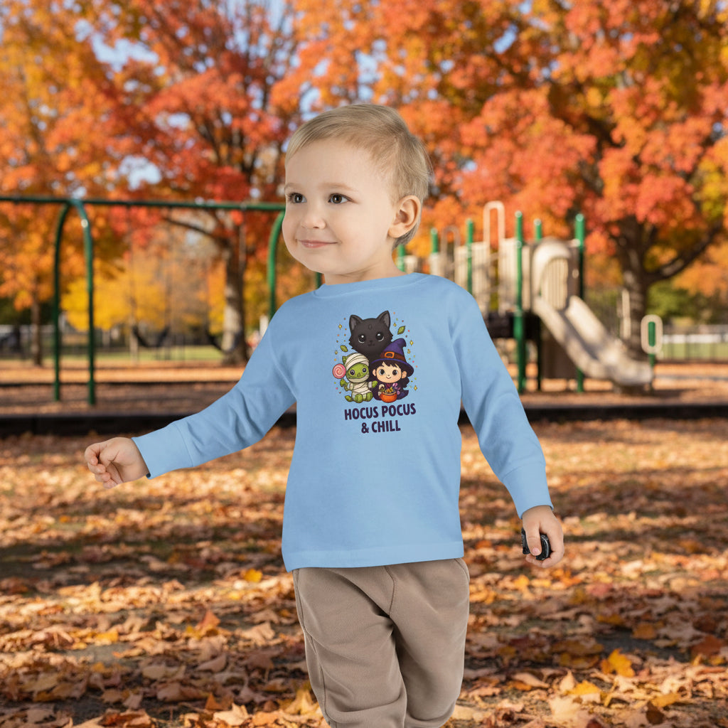 Hocus Pocus & Chill Toddler Long Sleeve T-shirt