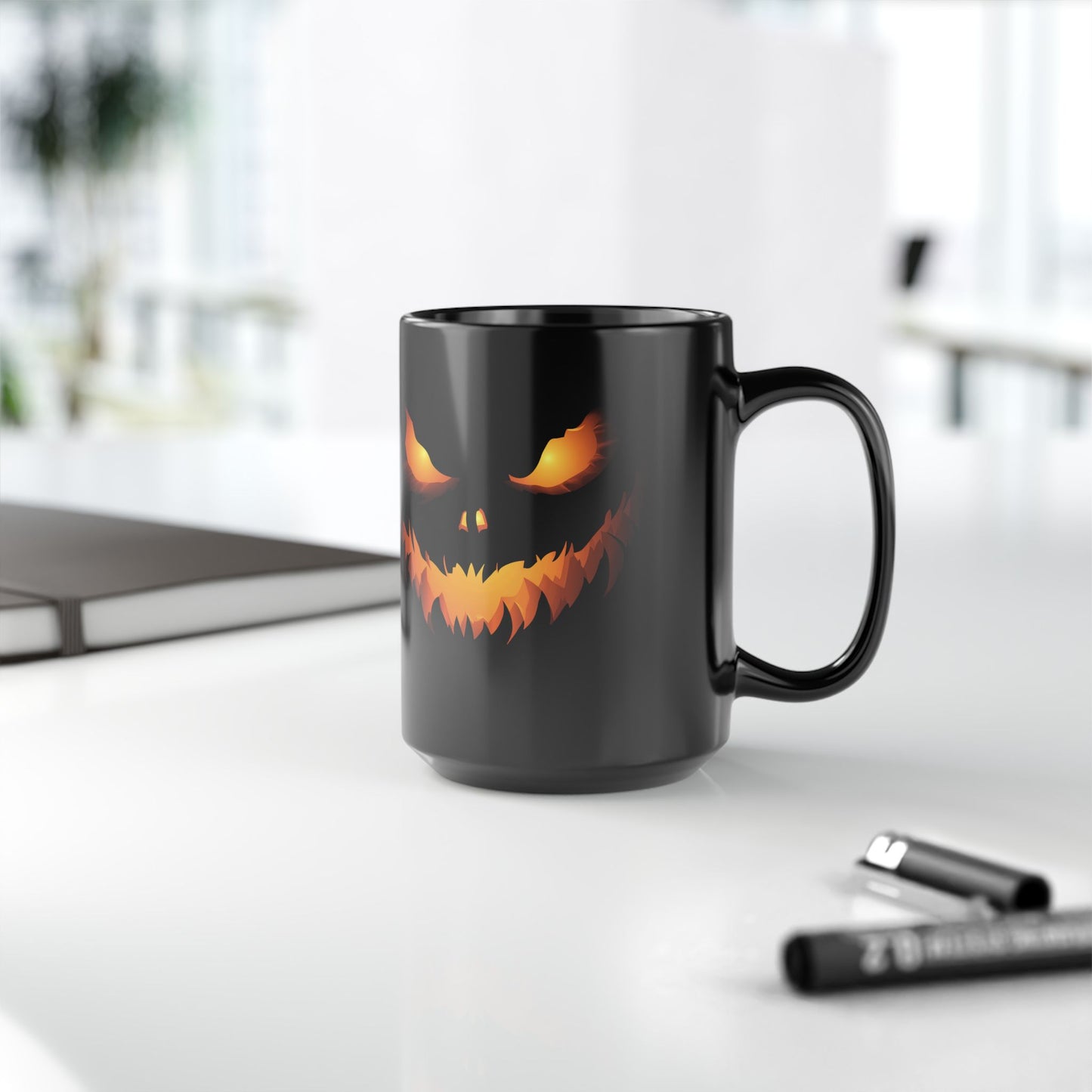 Spooky Jack-O'-Lantern Black Mug 11oz or 15oz
