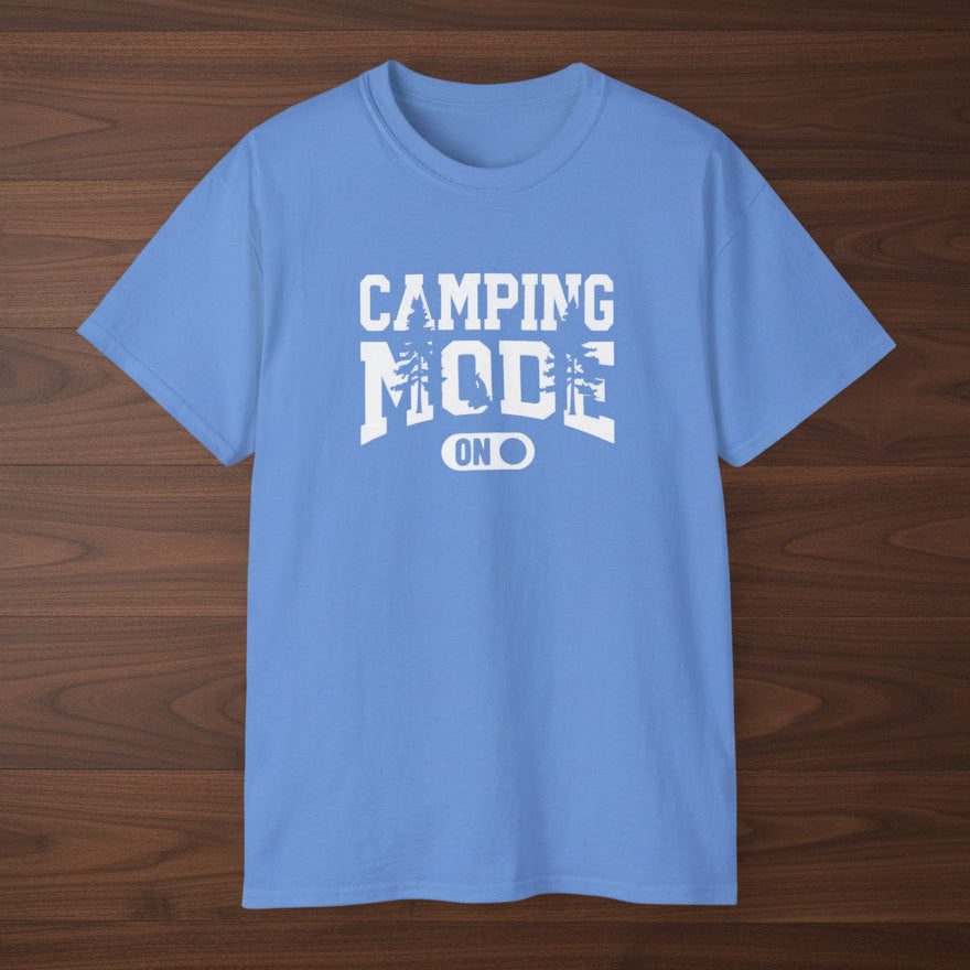 Camping Mode On T-Shirt