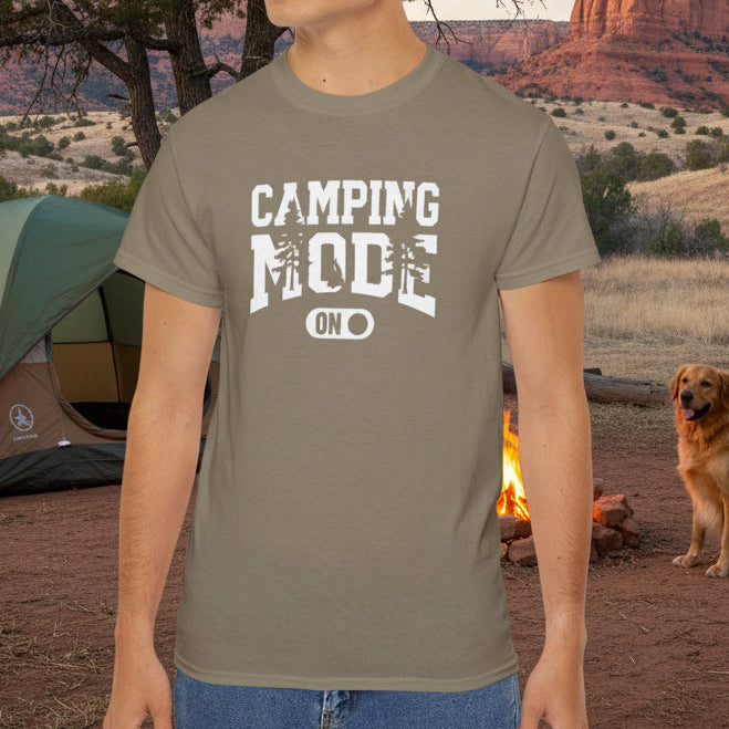 Camping Mode On T-Shirt