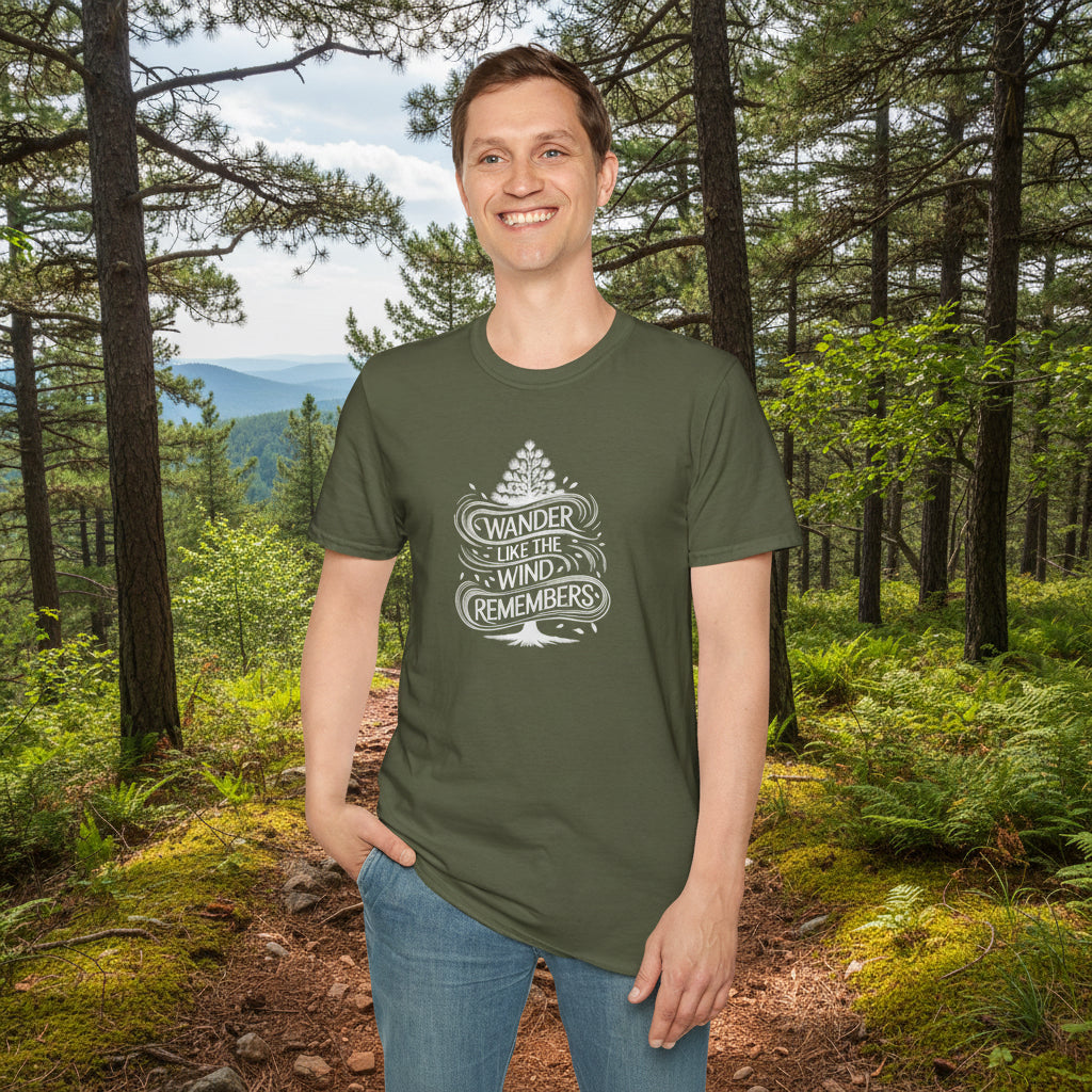 Wander Like The Wind Remembers T-Shirt