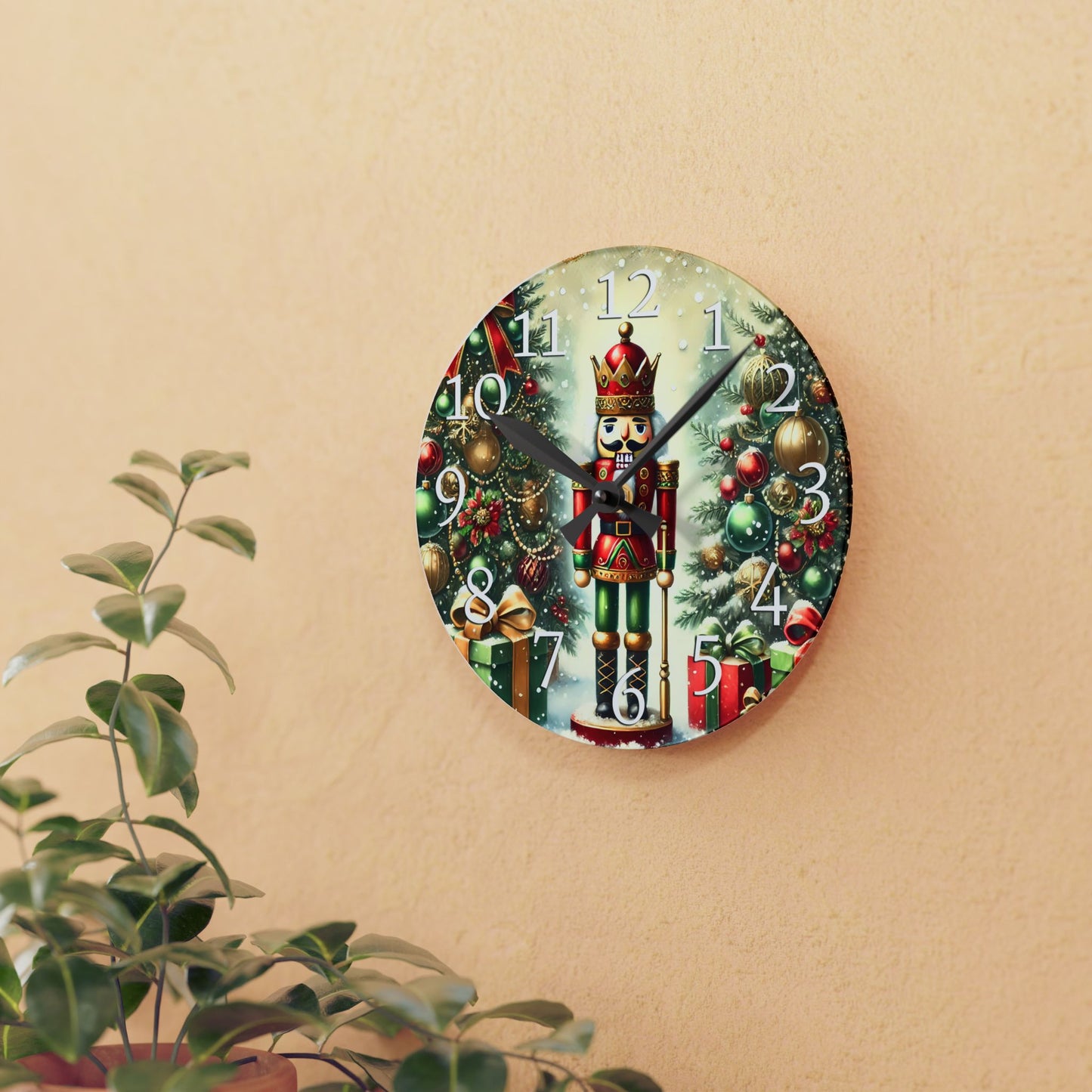 Nutcracker Wall Clock