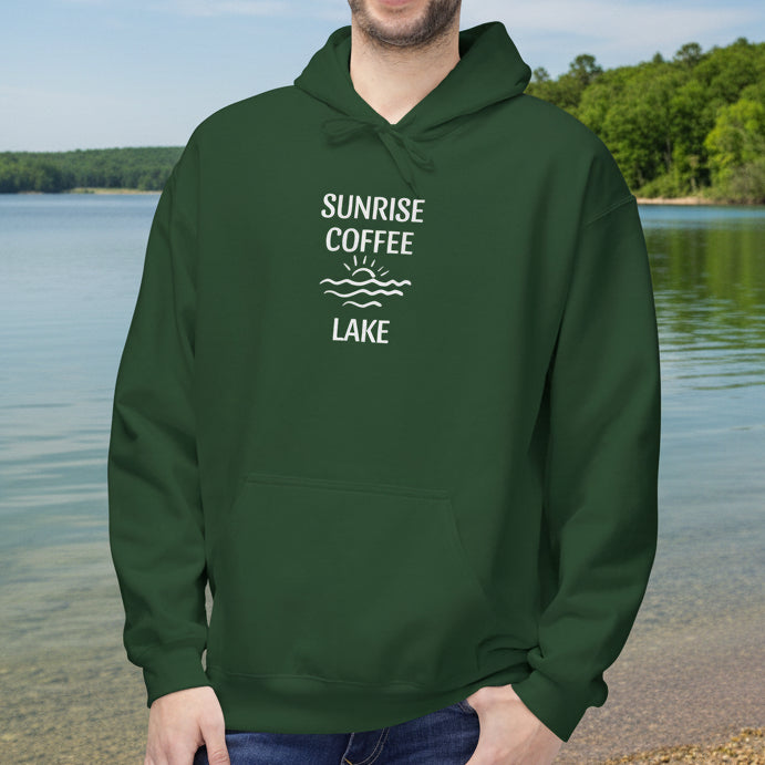 Sunrise Coffee Lake Hoodie