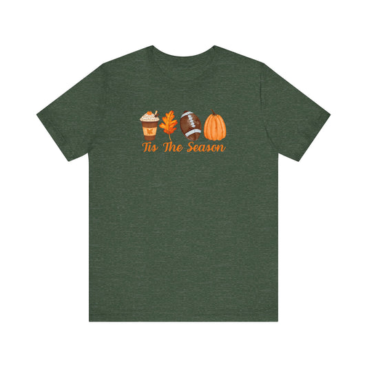 Tis The Season • Fall Football Adult T-Shirt