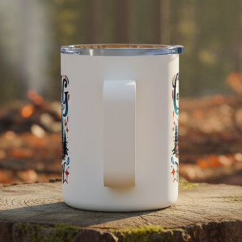 Camping Is My Therapy 10oz Insulated Coffee Mug
