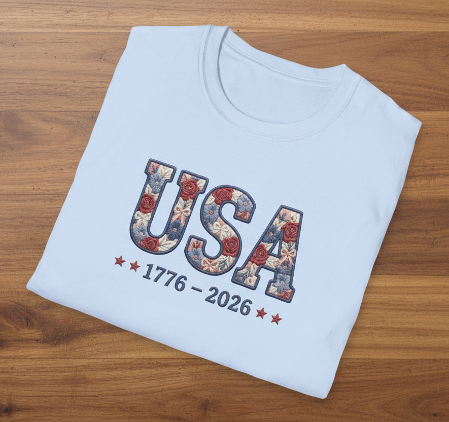 USA 1776-2026 Patriotic T-Shirt