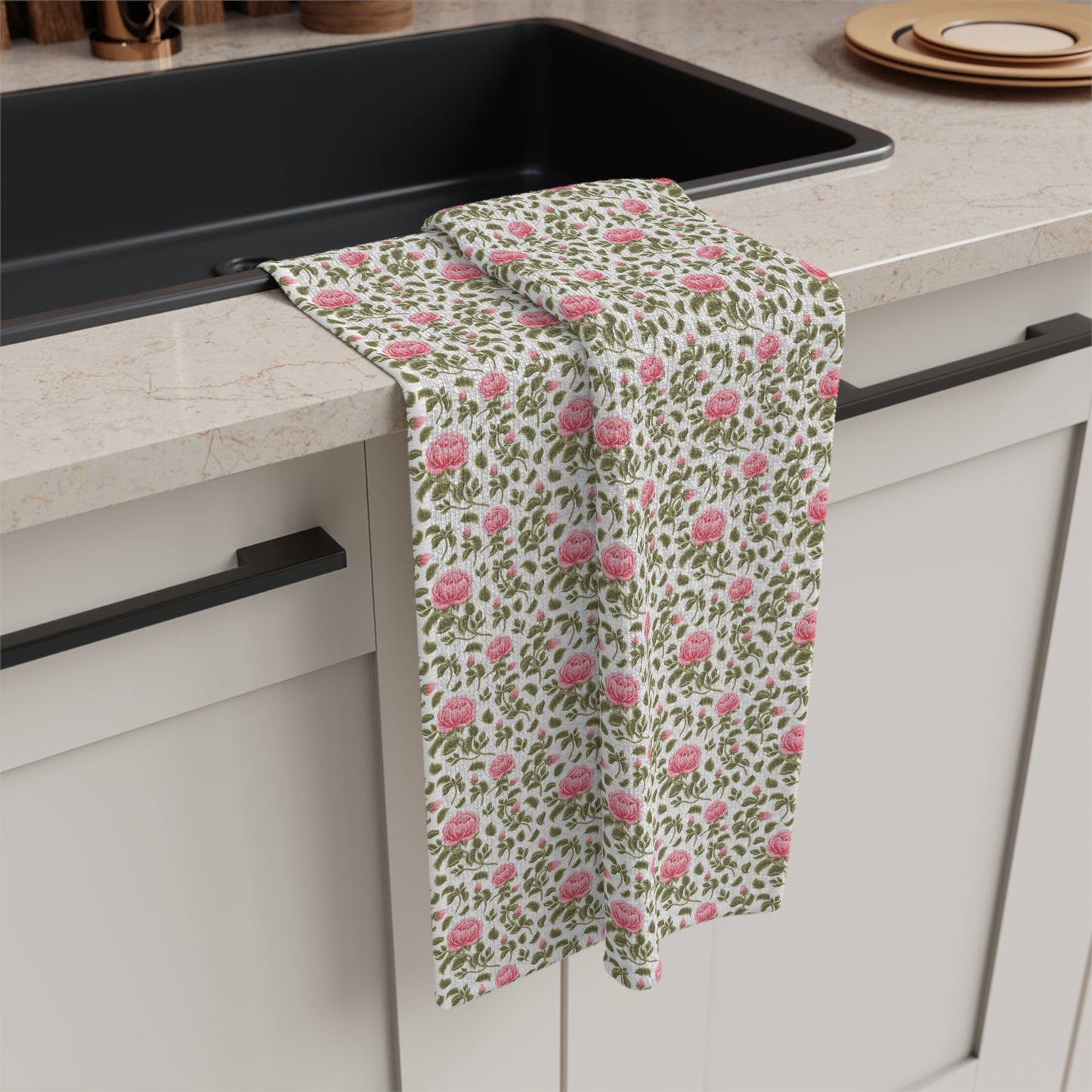 Vintage Roses Kitchen Towel