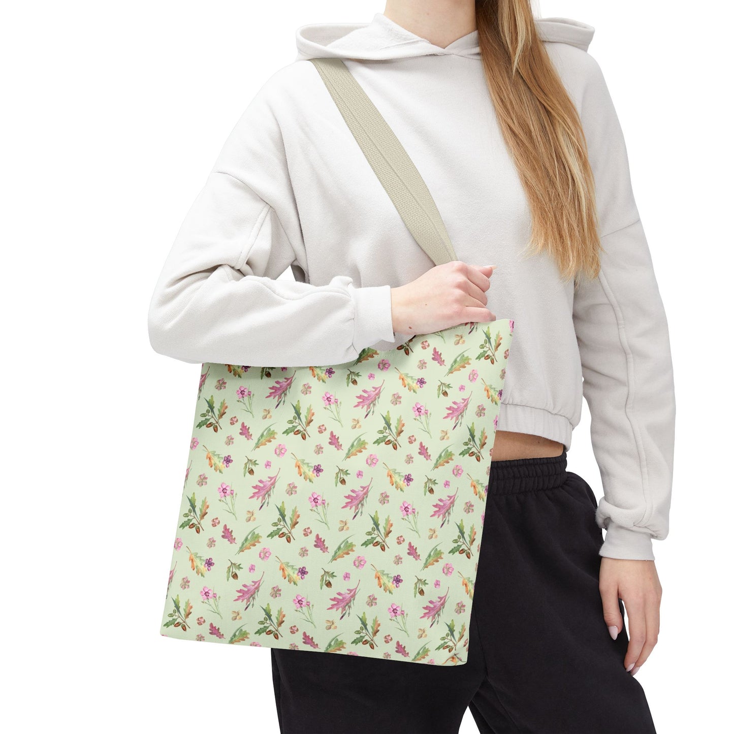 Floral Spring Pattern Tote Bag