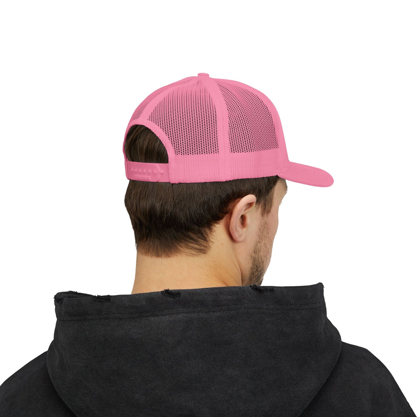 Oklahoma Black Embroidered Mesh Back Baseball Cap
