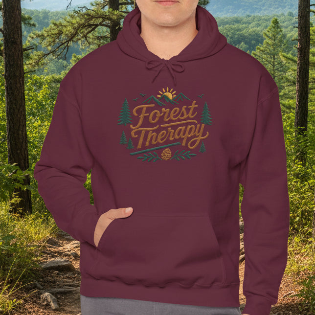 Forest Therapy Embriodered Hoodie