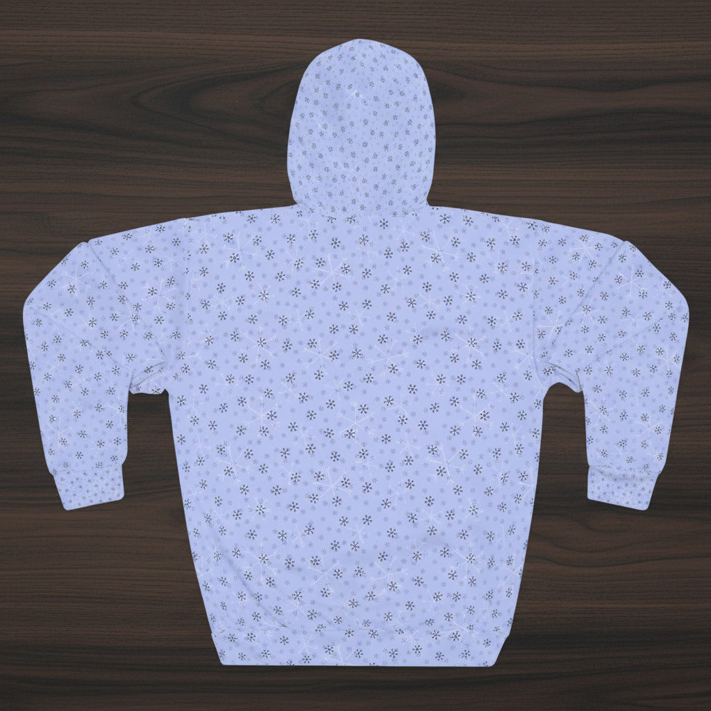 Light Blue Snowflake Hoodie