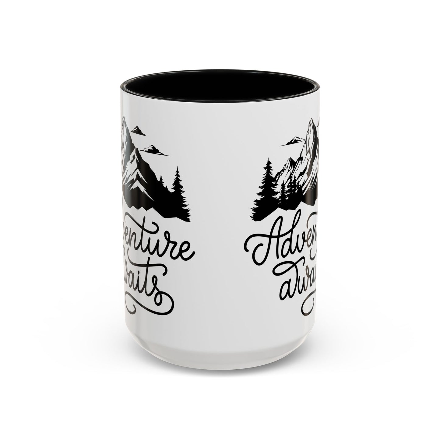 Adventure Awaits 15oz Accent Coffee Mug