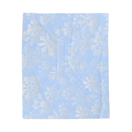 Winter Wonderland Velveteen Plush Blanket
