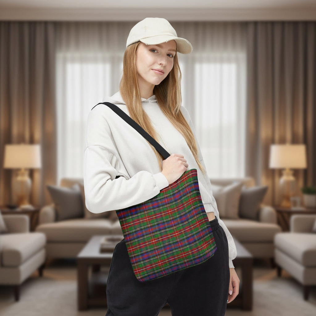 Christmas Plaid Tote Bag