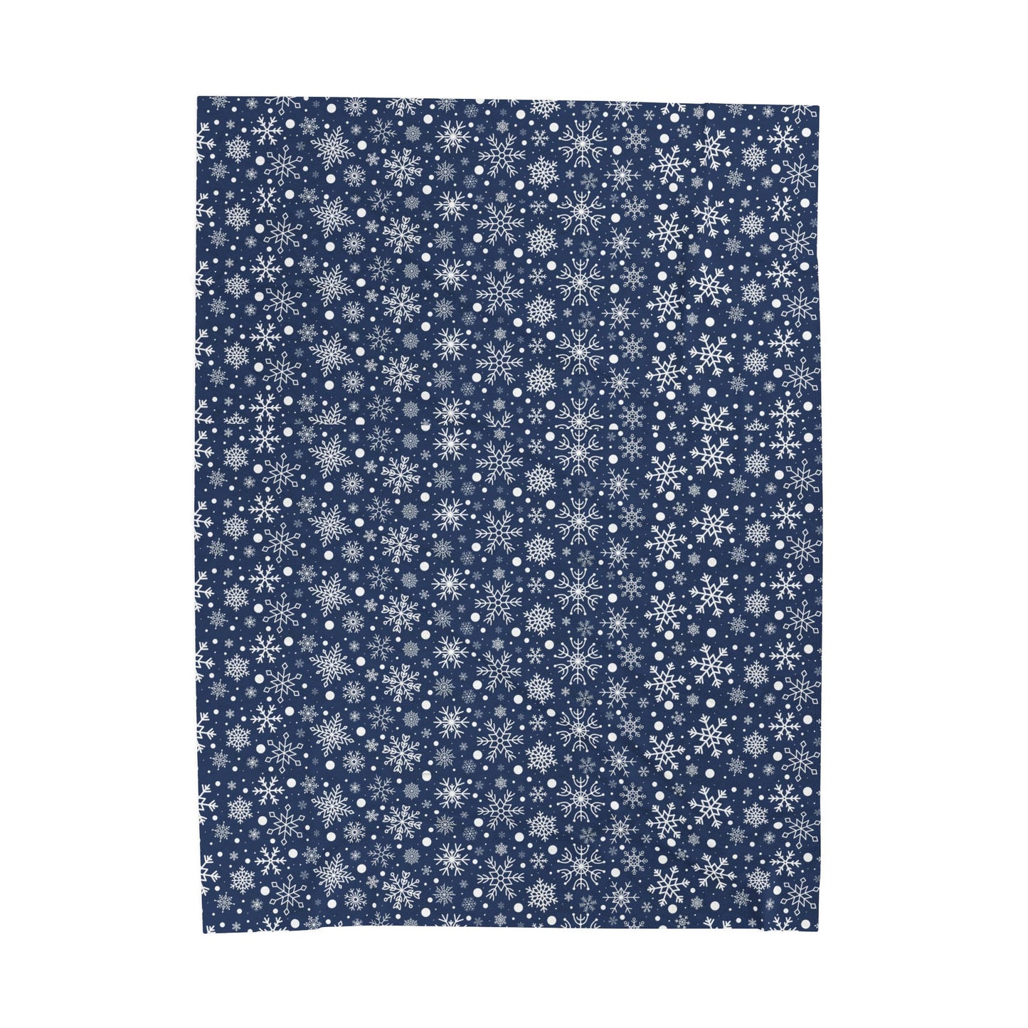 Snowflake Velveteen Plush Blanket