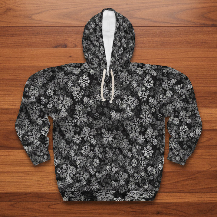 Midnight Snowflakes Hoodie
