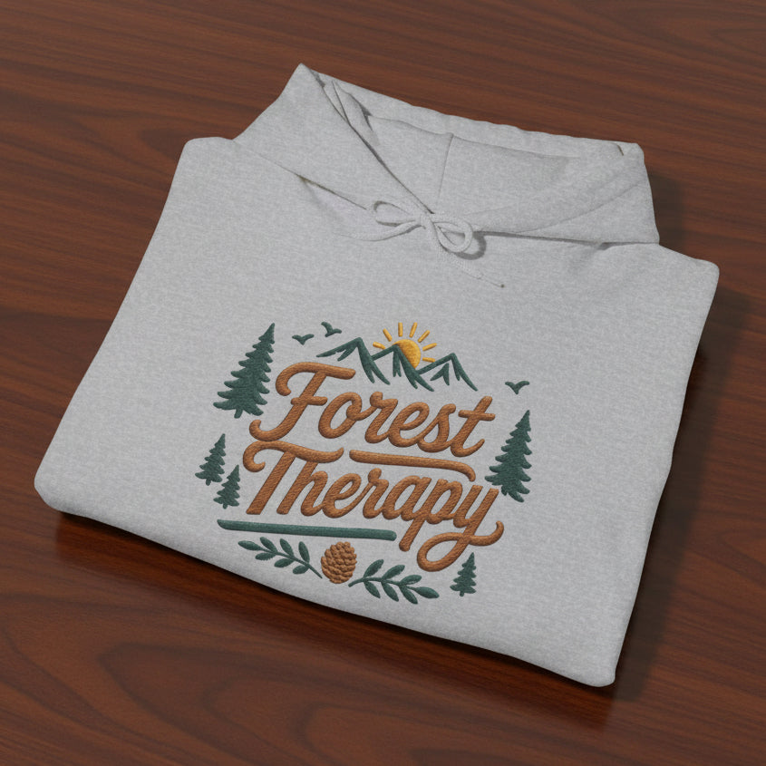 Forest Therapy Embriodered Hoodie