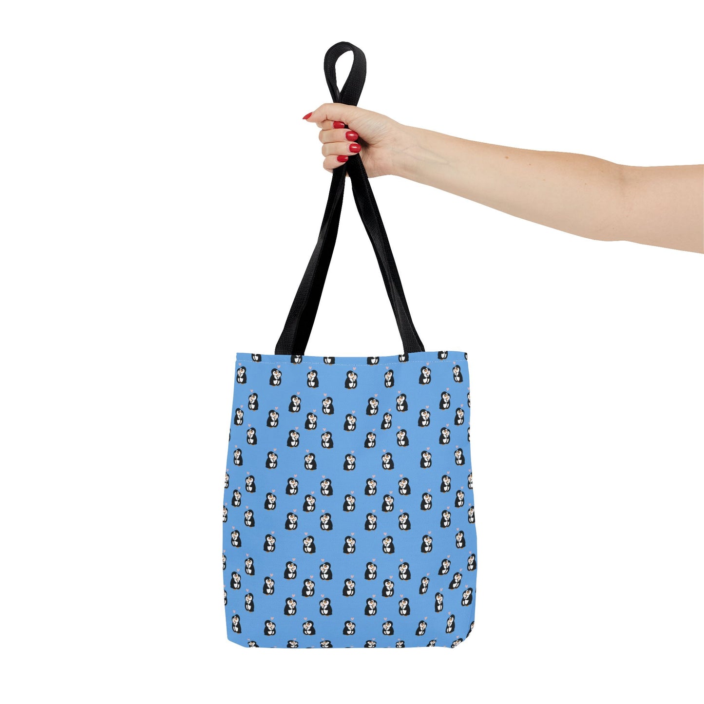 Penguin Blue Tote Bag