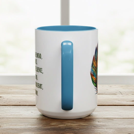 Listen to the Wind 15oz Accent Mug